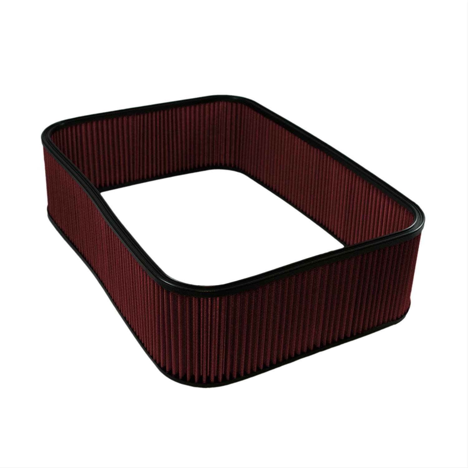 GREEN FILTER Sprint Car Air Box Replacement Filter Red 4039