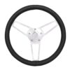 GRANT Billet Classic Series Black Wheel Chevy Logo 367