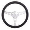 GRANT Billet Classic Series Black Wheel Chevy Logo 7672