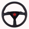 GRANT Steering Wheel 13.75in Wrapped w/Red 625