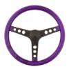 GRANT Steering Wheel Mtl Flake Purple/Spoke Blk 15 8473
