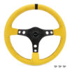 GRANT Ultrasuede Steering Wheel Race Yellow 8517