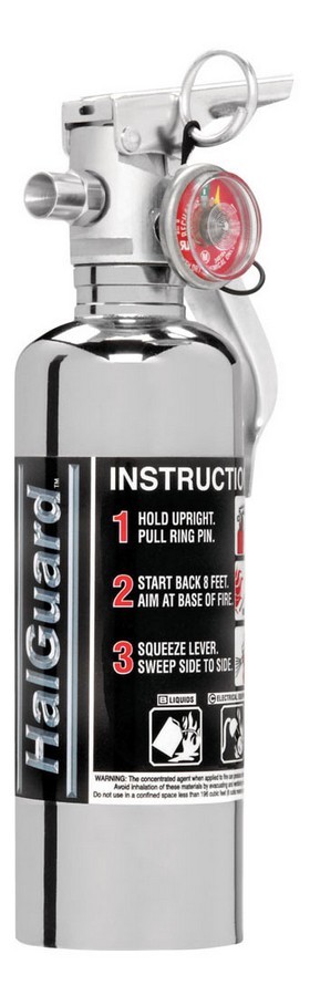 H3R PERFORMANCE Fire Ext 1.4lb Halguard Chrome HG100C