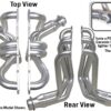 HEDMAN Coated Headers - Pass. Car w/SBC 68236