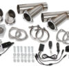 HOOKER Dual Electric Exhaust Cut-Outs 3in w/Remote 11052HKR