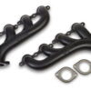 HOOKER GM LS Cast Iron Exhaust Manifolds Black Finish 8501-3HKR