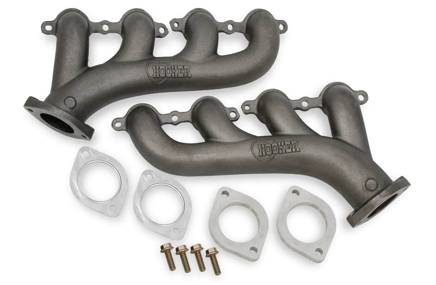 HOOKER Exhaust Manifold Set GM LS w/2.5in Outlet 8502HKR