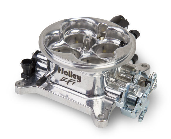 HOLLEY MPFI Throttle Body 1000 CFM Polished 112-588