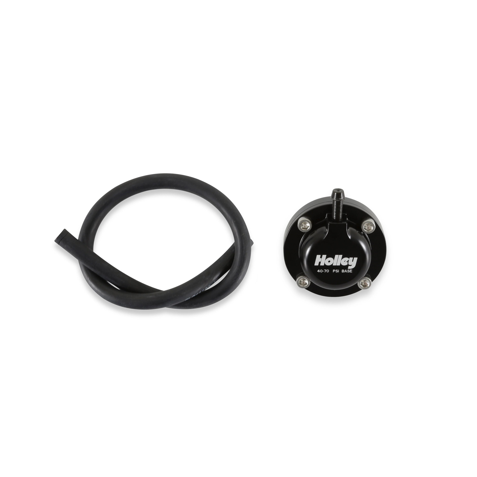HOLLEY Fuel Pulse Damper Billet Alm 8an ORB 40-70PSI -327287