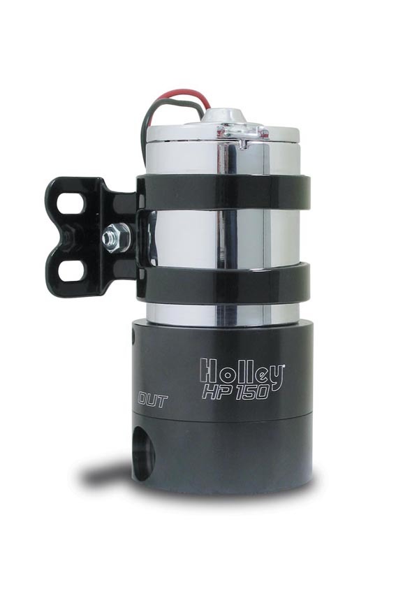 HOLLEY Billet Base Electric HP Fuel Pump w/Regulator 12-150