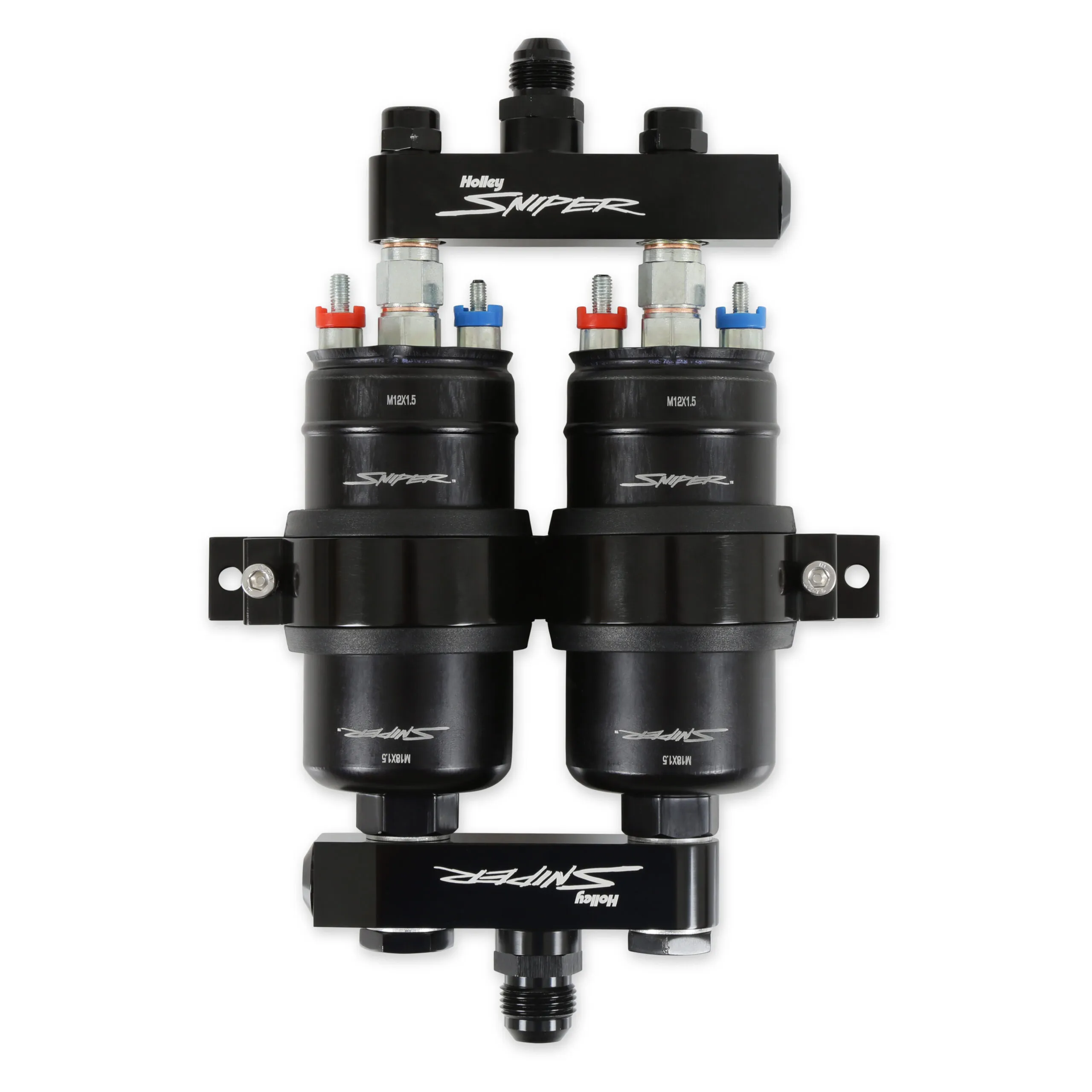 HOLLEY Sniper 3.5 GPM Twin Fuel Pump w/Manifold Kit 12-270