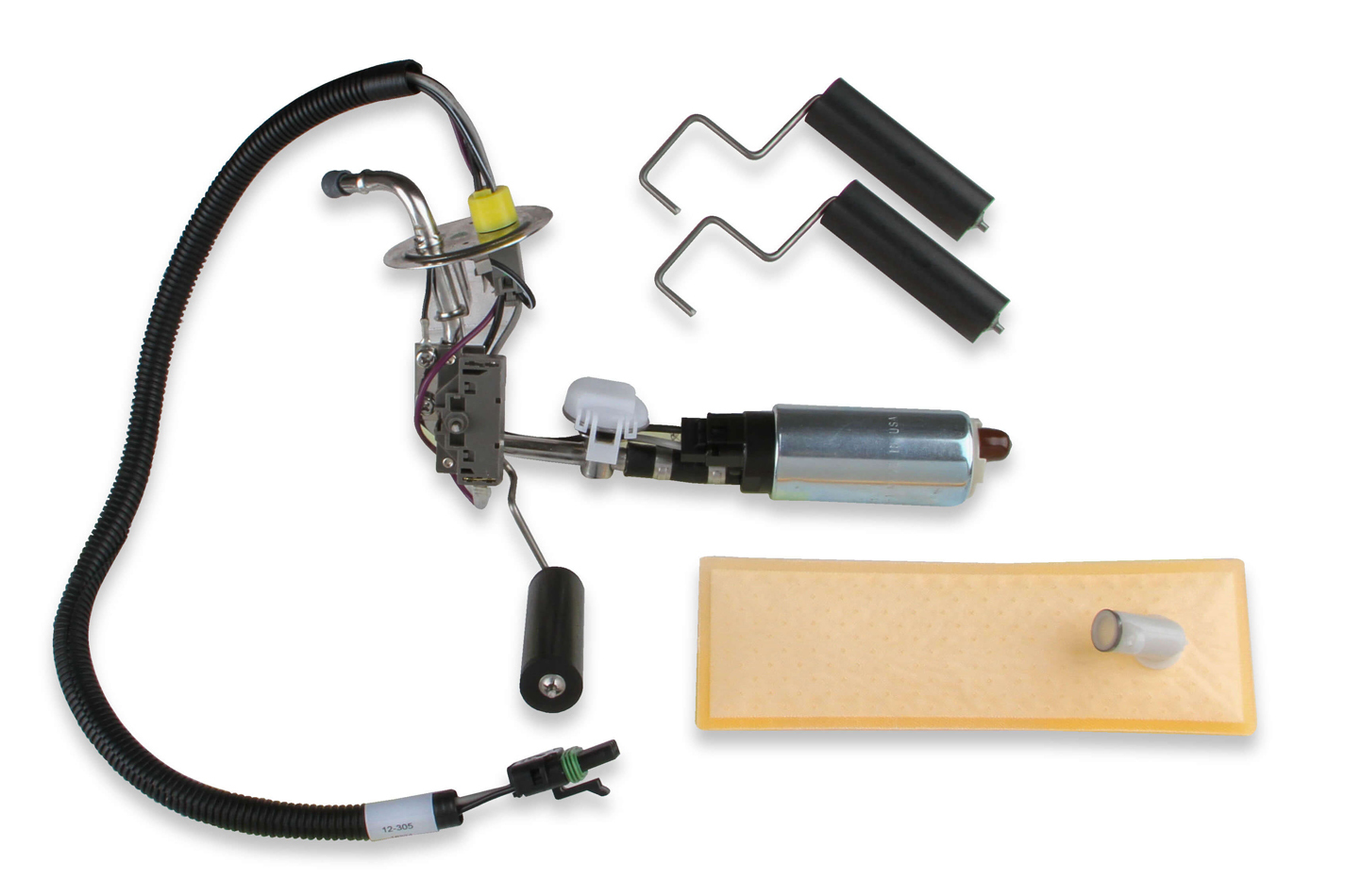HOLLEY 255 LPH Fuel Pump Module 64-70 Mustang OEM Tank 12-305