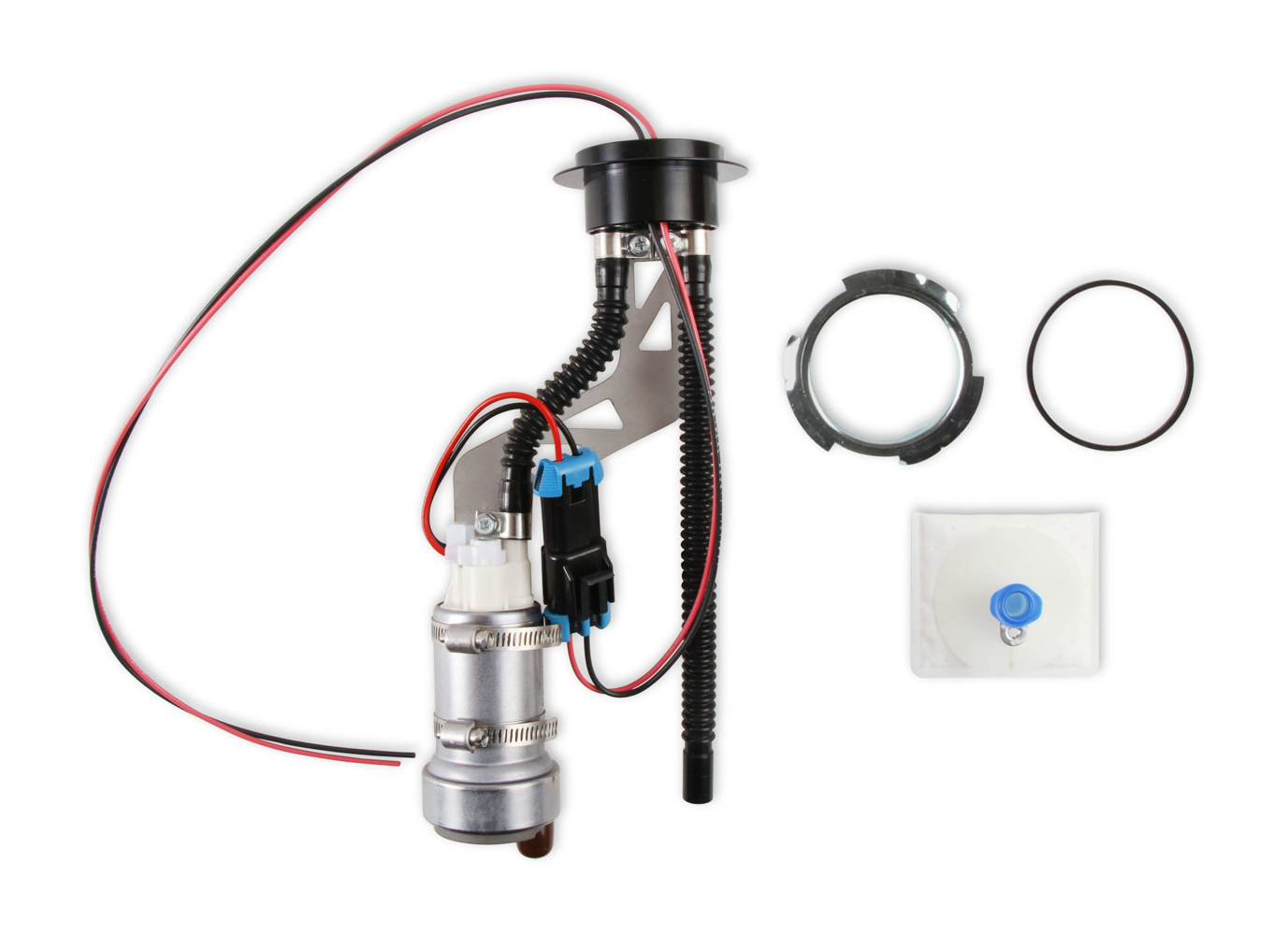 HOLLEY 525 LPH Fuel Pump Module 83-97 Ford Mustang 12-347