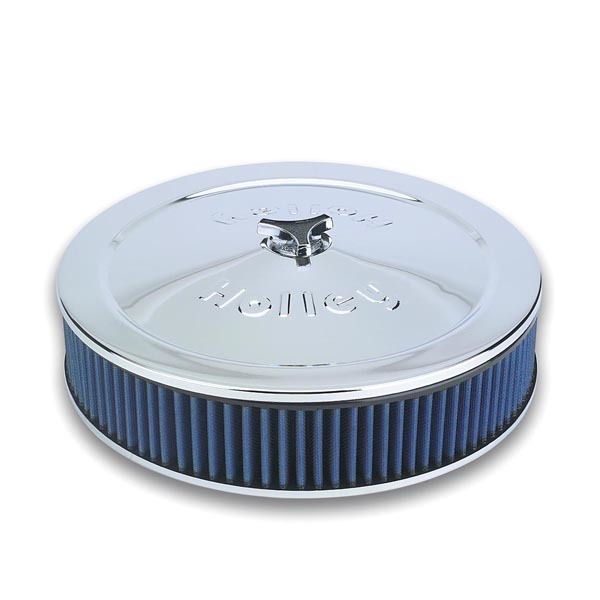 HOLLEY Power Shot Chrome Air Cleaner Assembly 120-146