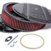 HOLLEY 14 x 3 Air Cleaner Finned Bowtie Black 120-172