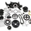 HOLLEY GM LS Mid Mount Complete Accessory Kit - Black 20-180BK