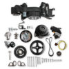 HOLLEY Mid Mount Accesory Sys. GM LS Engine - Black 20-186BK