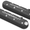 HOLLEY LS Series Valve Covers w/Bowtie Chevrolet Logo 241-402