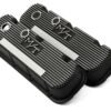 HOLLEY BBC M/T Valve Cover Set - Black Krinkle 241-85