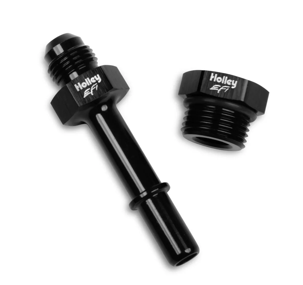 HOLLEY Fuel Rail Adapter Kit Quick Connect GM Rail 534-211
