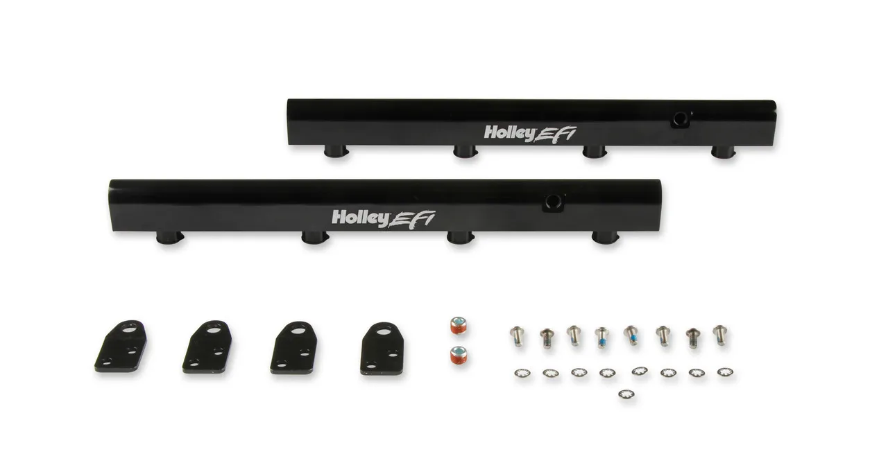 HOLLEY Billet Fuel Rails Ford 5.0L Coyote 534-283