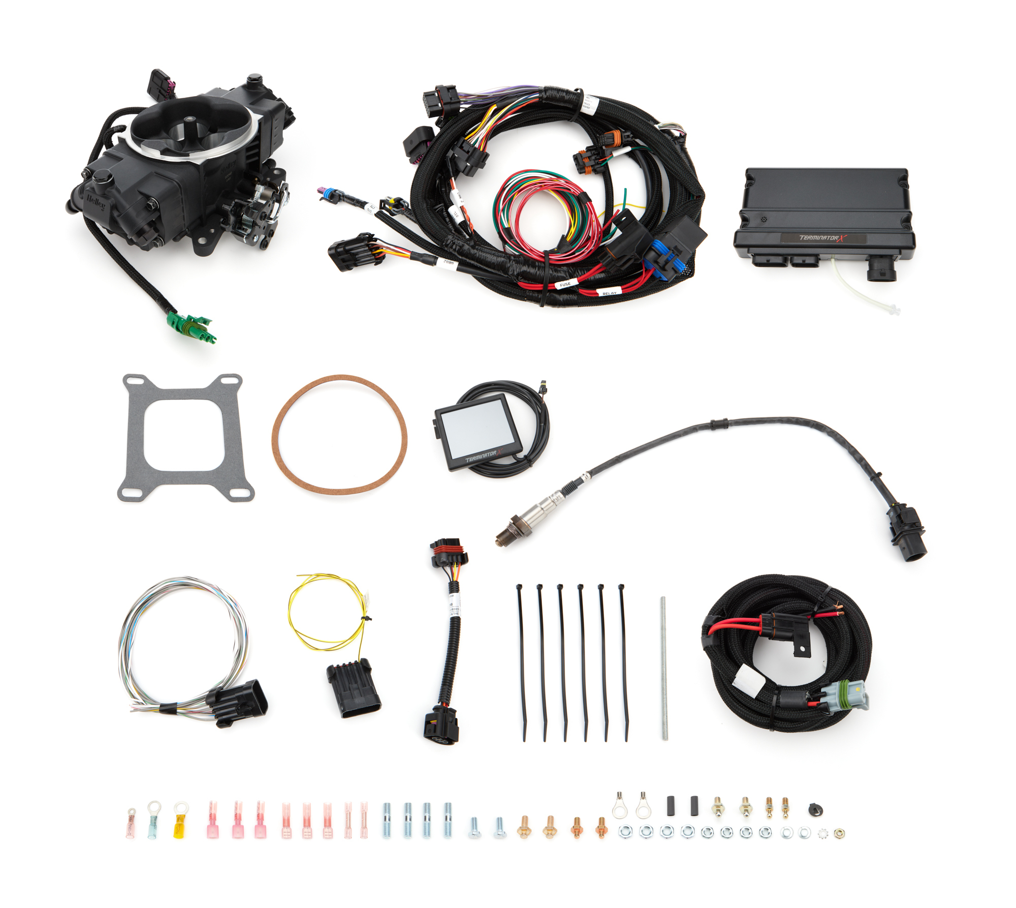 HOLLEY Terminator X Stealth EFI Kit 4150 Black 550-1002