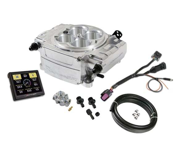 HOLLEY Sniper-2 Upgrade Kit Polished w/Regulator 550-510-3AE