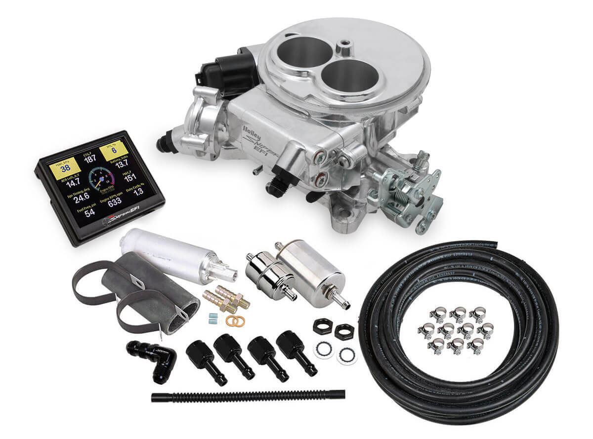 HOLLEY Sniper 2300 EFI Master Kit Shiny Finish 550-849K