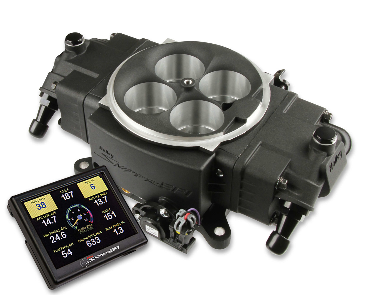 HOLLEY EFI Sniper 4150 Kit Black Finish 550-877