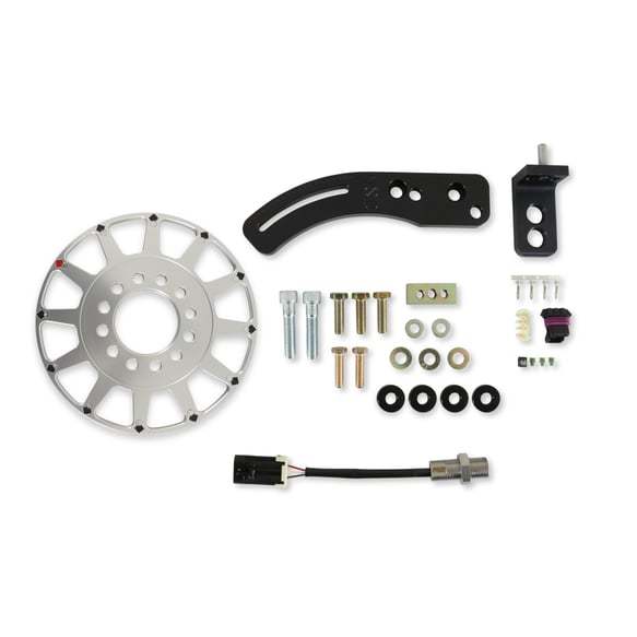 HOLLEY 8IN 12-1X Crank Trigger Kit BBC Hall Effect 556-170