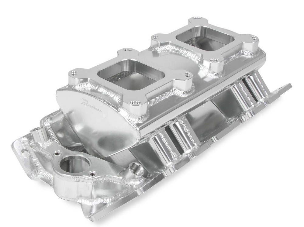 HOLLEY BBC Sniper SM Fabricated Intake Manifold - Carb 835061
