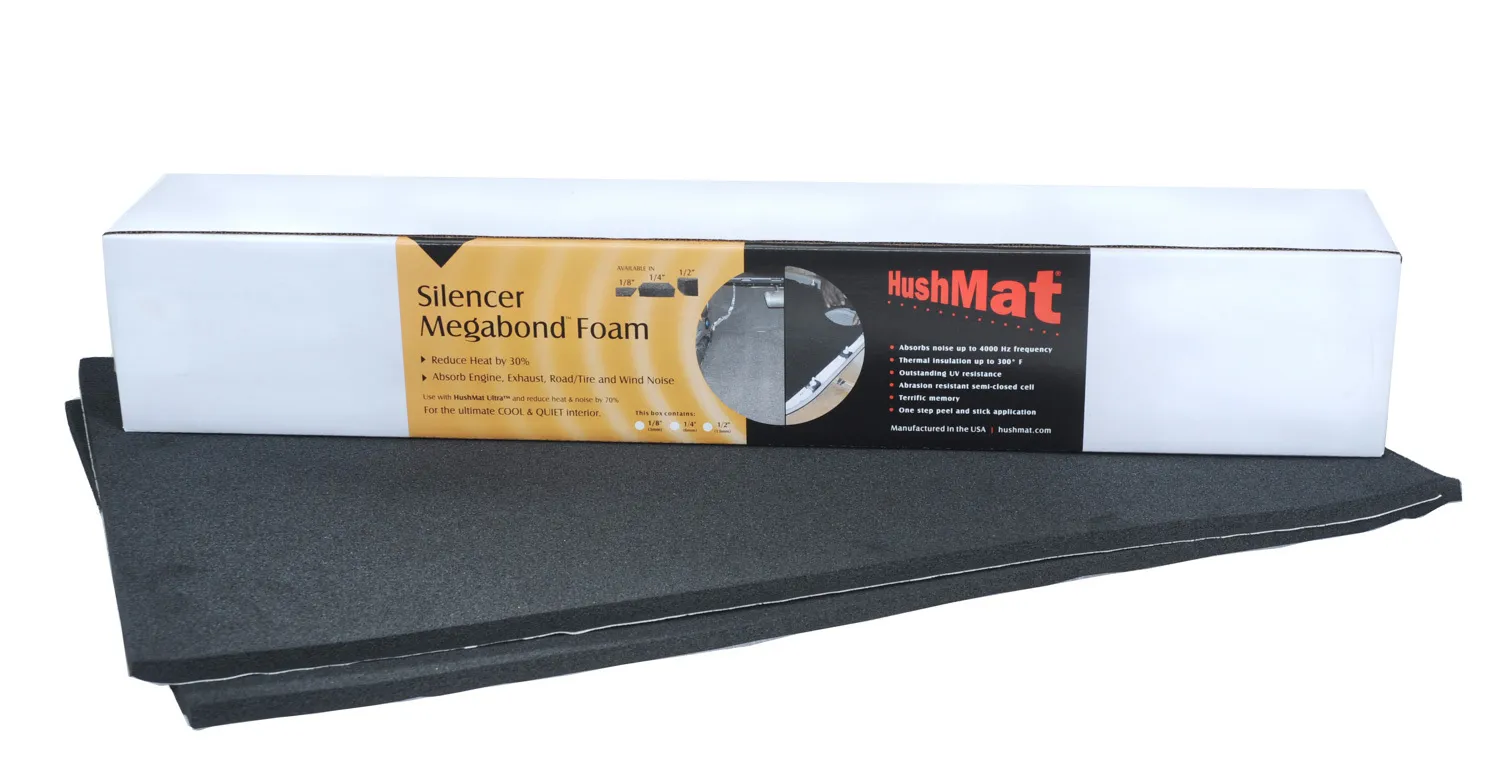 HUSHMAT Silencer Megabond 1/2in. 2 pc 23in.x36in. 20300