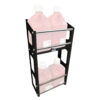 HEPFNER RACING PRODUCTS Jug Rack 4 Position Black HRP6359-4-BLK