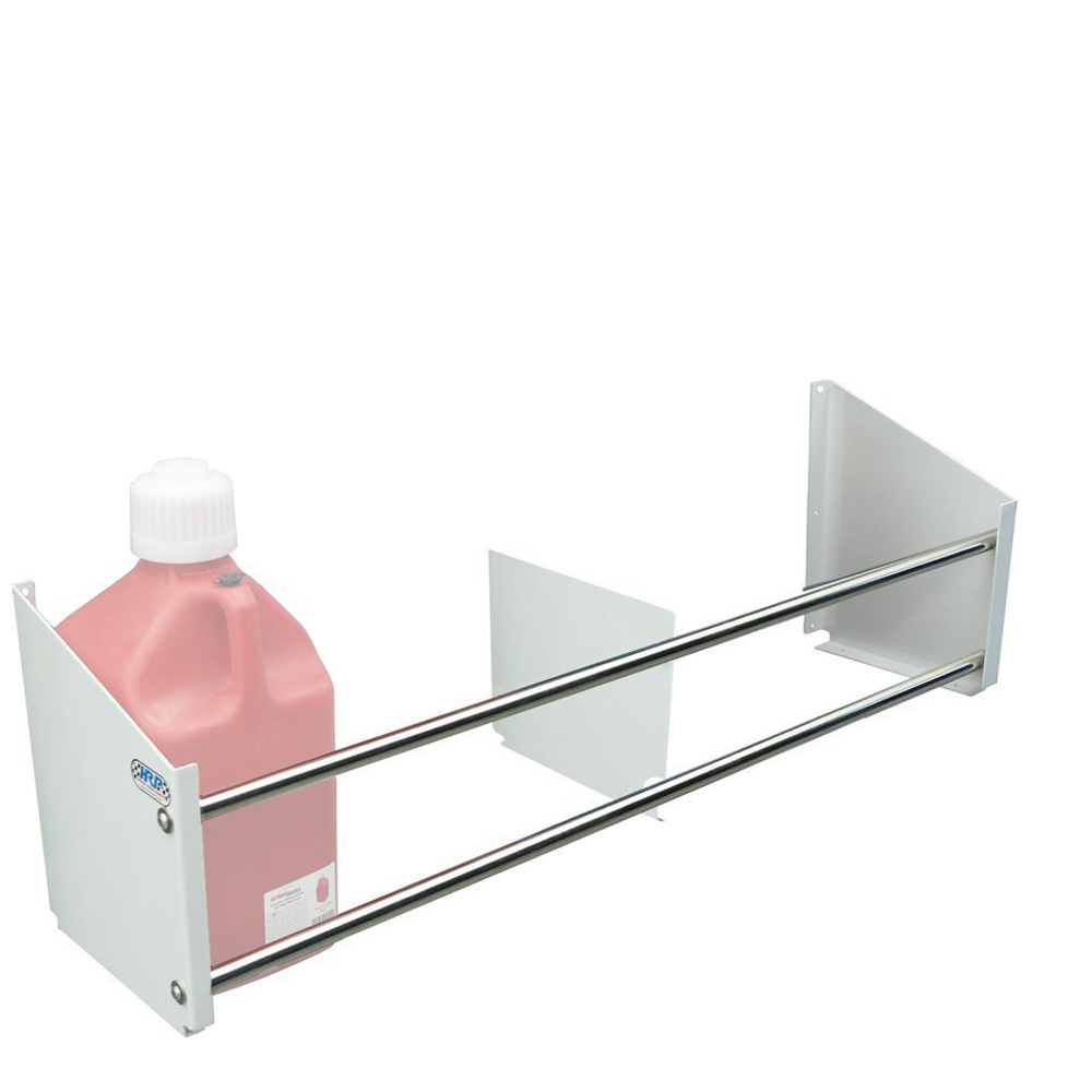 HEPFNER RACING PRODUCTS Jug Rack Four Position White HRP6361-WHT