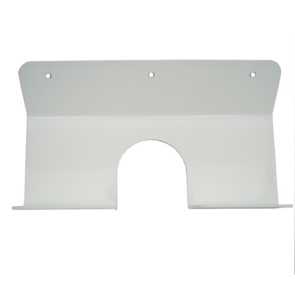 HEPFNER RACING PRODUCTS Broom Holder Large White HRP6392-WHT