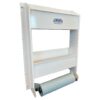 HEPFNER RACING PRODUCTS Towel Rack - Powder Coat - White HRP6470-WHT