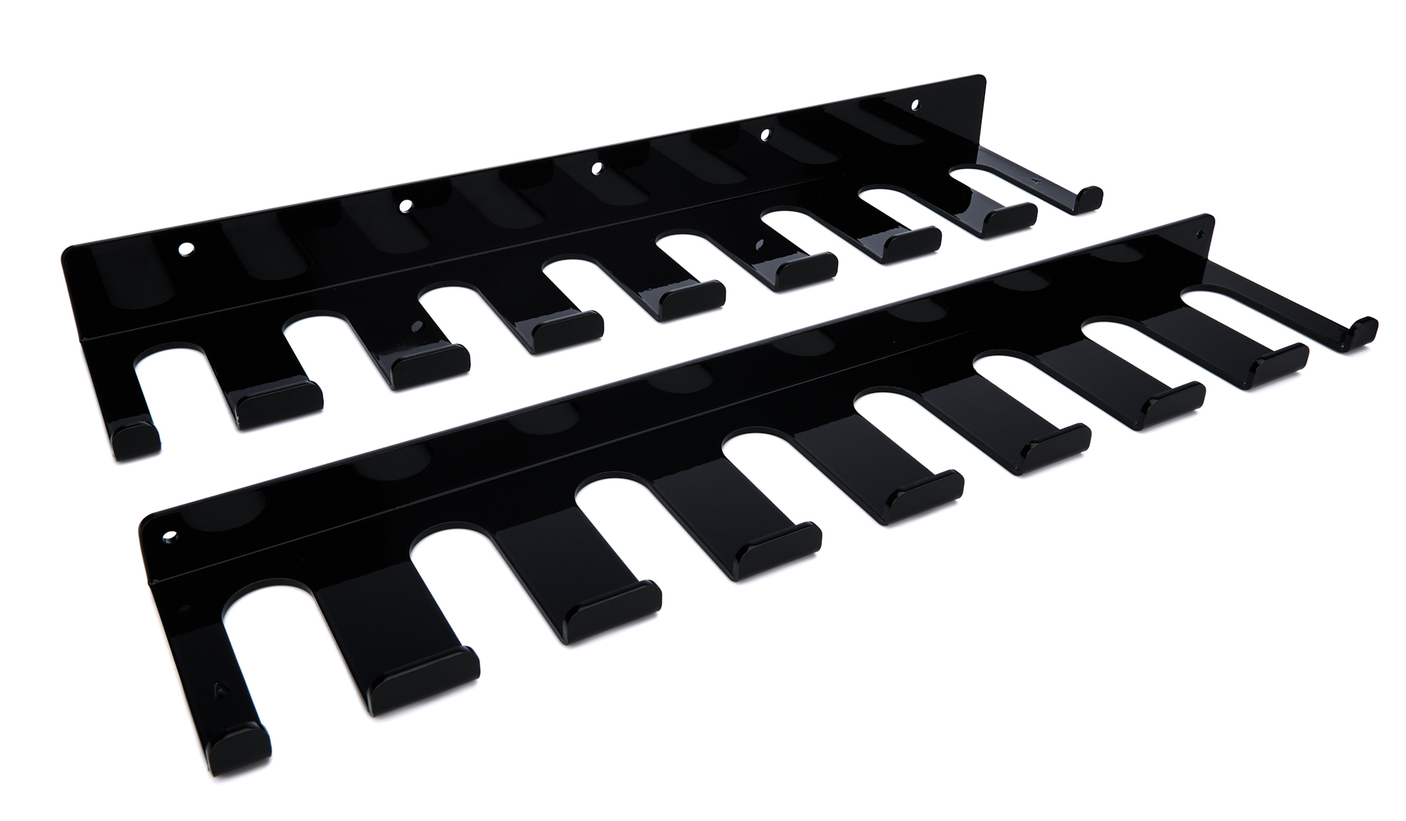 HEPFNER RACING PRODUCTS Radius Rod 20in Tray 1.125in Rod-Dbl Stack 2 HRP6521D-20A-BLK