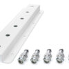 HEPFNER RACING PRODUCTS Radius Rod Insert Top Mnt - Single Stack 15in HRP6523S-15-WHT