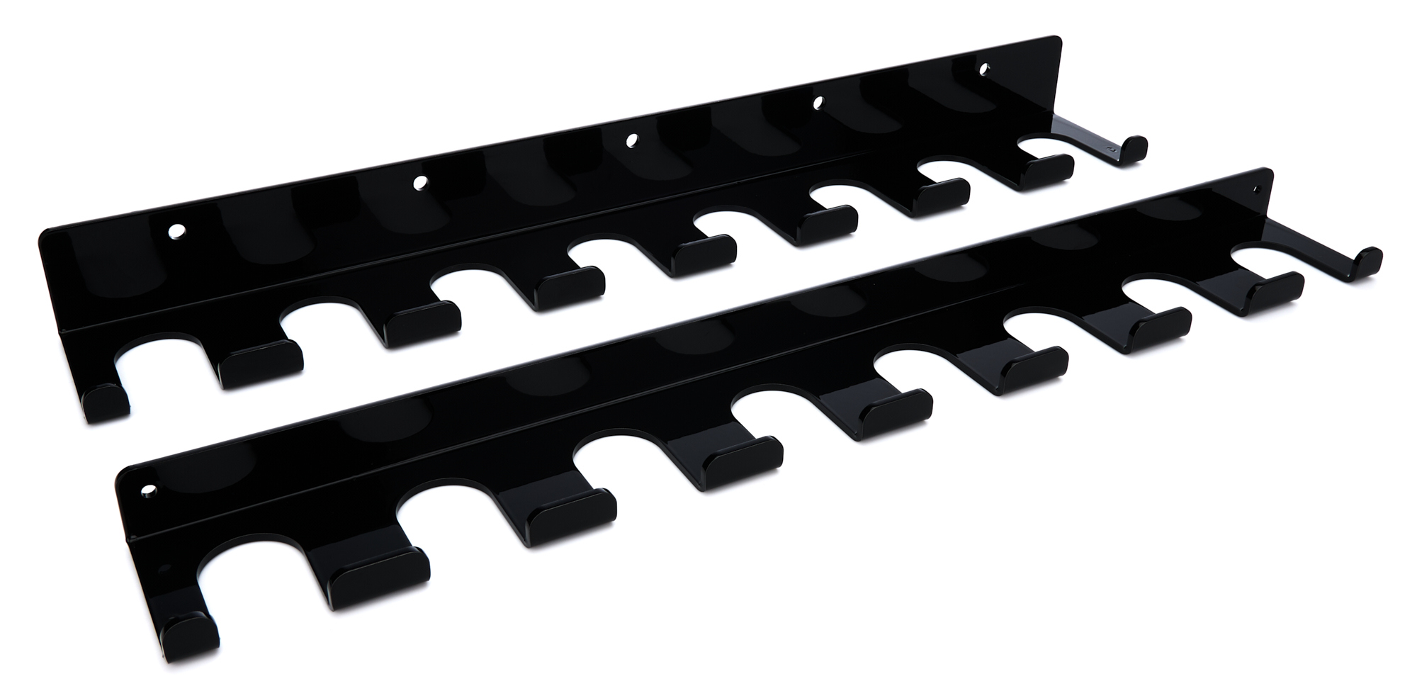 HEPFNER RACING PRODUCTS Radius Rod Tray 1.250in Rod - Single Stack 20in HRP6523S-20D-BLK