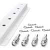 HEPFNER RACING PRODUCTS Wall Shock Mounts Single 15in Single Stack HRP6524S-15-WHT