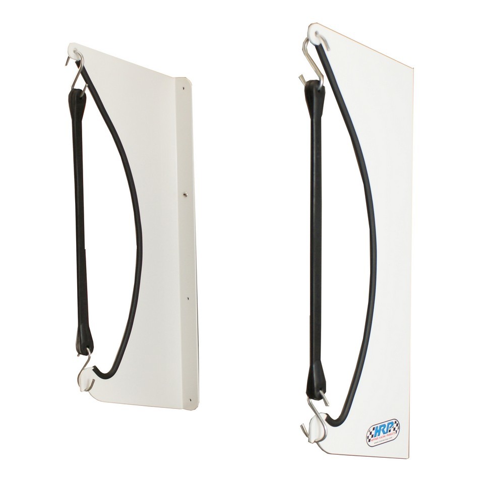 HEPFNER RACING PRODUCTS Nose Wing Mount for Mini Sprint White HRP6549-WHT