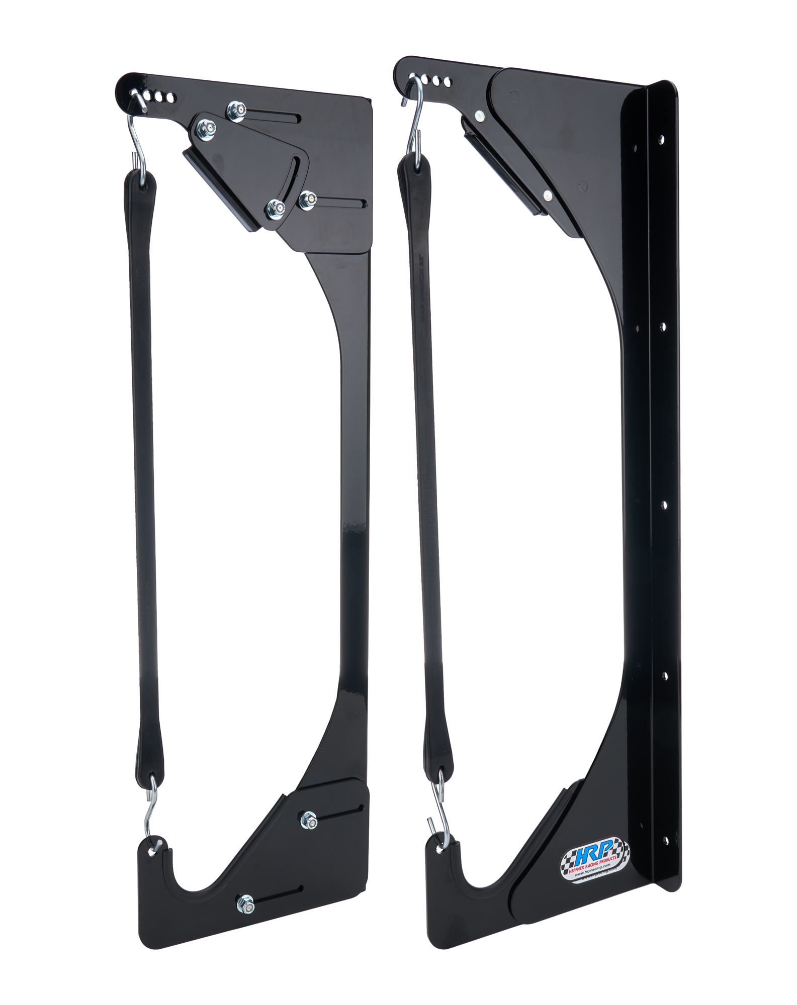 HEPFNER RACING PRODUCTS Nose Wing Wall Mount - Adjustable HRP6556-BLK