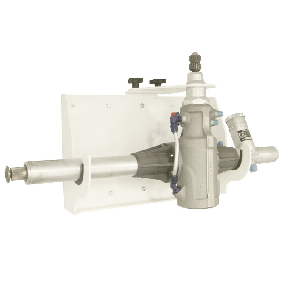 HEPFNER RACING PRODUCTS Steering Gear Rack - Std Powder Coat - White HRP6780-1-WHT