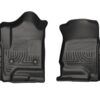 HUSKY LINERS 14-   GM 2500HD Dbl Cab Floor Liners Black 18231
