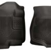 HUSKY LINERS GM X-Act Contour Floor Liners Front Black 53101