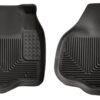 HUSKY LINERS Ford X-Act Contour Floor Liners Front Black 53301