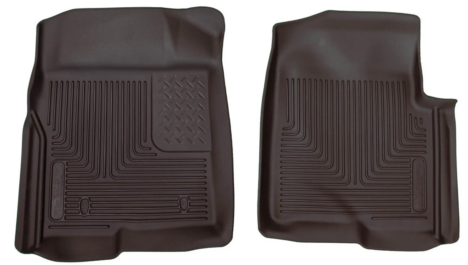 HUSKY LINERS Ford X-Act Contour Floor Liners Front Black 53311