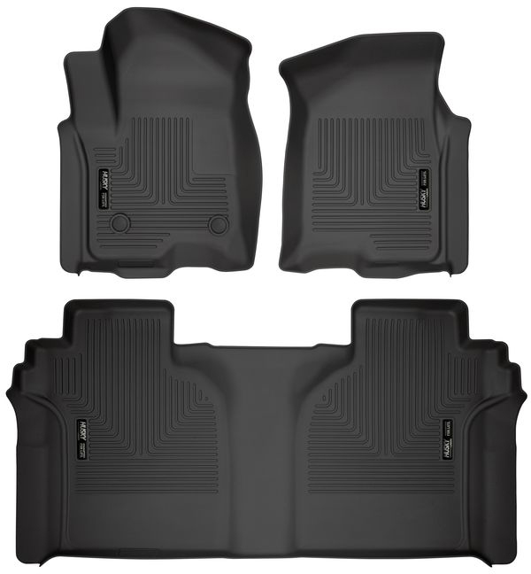 HUSKY LINERS Front & 2nd Seat Floor L iners Weatherbeater 94021