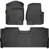 HUSKY LINERS Front & 2nd Seat Floor L iners Weatherbeater 94061