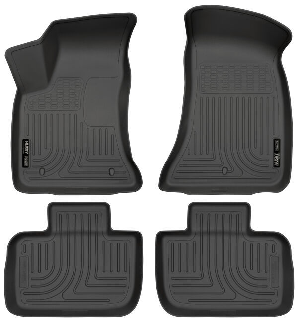 Husky Liners Classic Style 2nd Row Black Floor Liners | Dodge Journey (09-12) (60031) main image 1